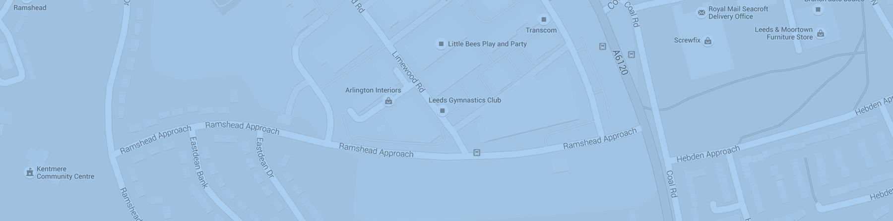 Map of Leeds Gymnastics