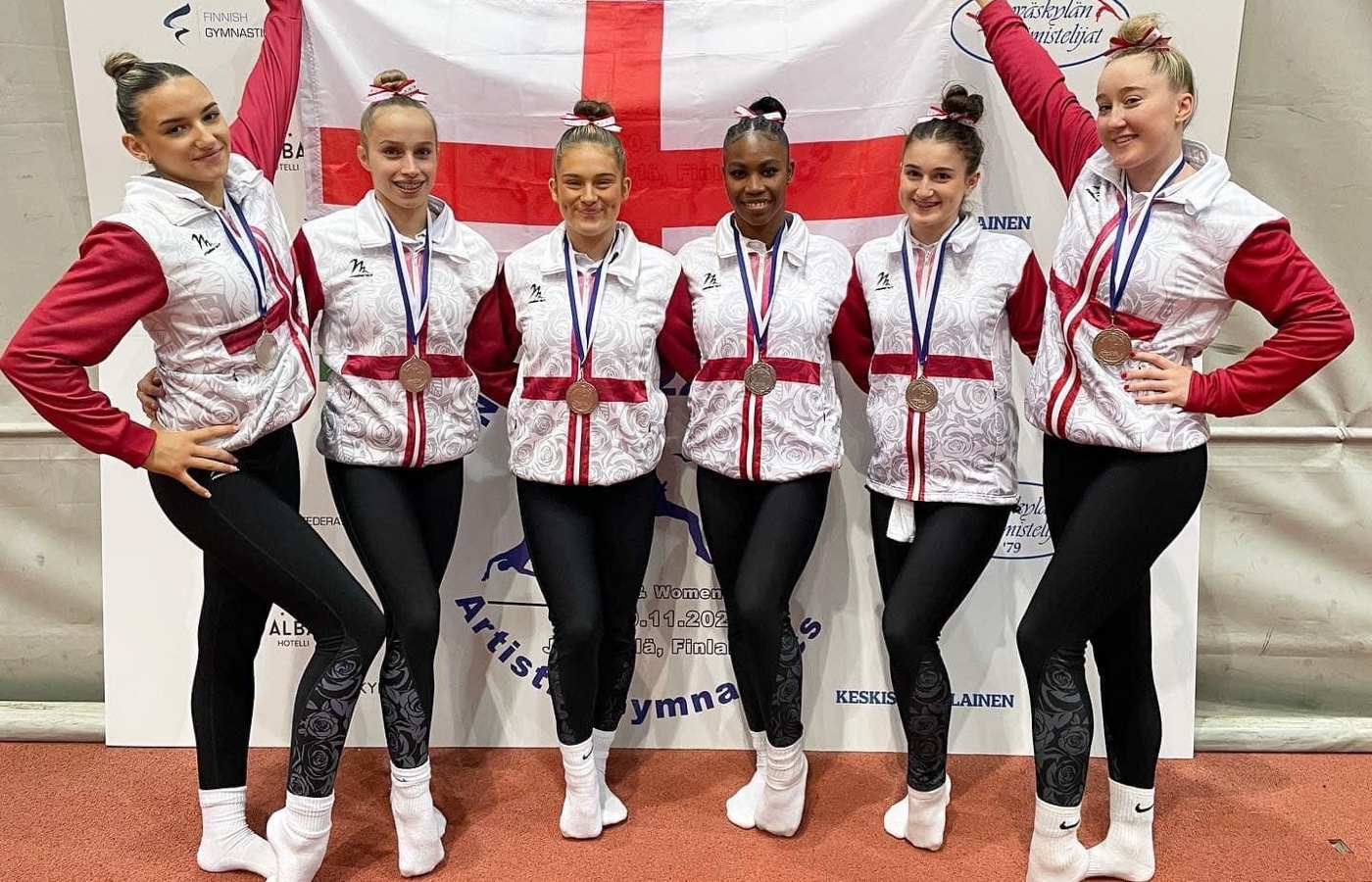 2022 Northern Europeans England Womens Team Silver Medal