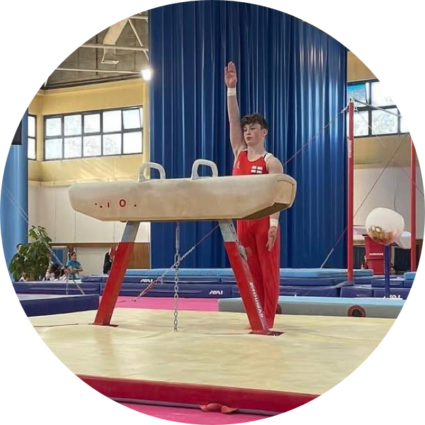 Jonah Wild England Squad Gymnast for Leeds Gymnastics