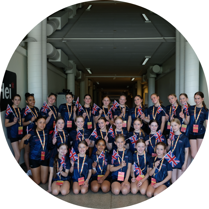 Leeds Gymnastics Female Gymnasts of the Year 2024 - Senior Display Team